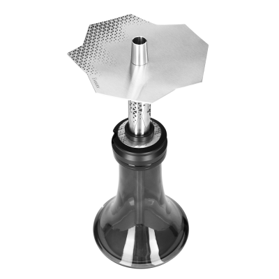Кальян Embery MiniMONO 3.1 Silver Black (металік, базовий комплект) Кальян Embery MiniMONO 3.1 Silver Black (металік, базовий комплект)