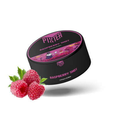 Кальянна чайна суміш Pixtea Raspberry Shot (Распберрі Шот, 100 г)