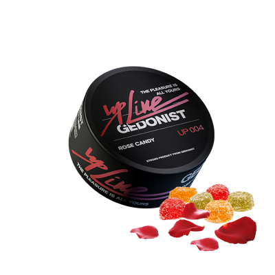 Тютюн Gedonist UP Line №4 Rose Candy (Роуз Кенді, 100 г)