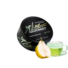 Тютюн Gedonist UP Line №5 Green Pear Tea (Зелена груша та чай, 100 г)