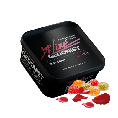 Тютюн Gedonist UP Line №4 Rose Candy (Роуз Кенді, 200 г)