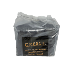 Ореховый уголь для кальяна Gresco Kaloud (0,5 кг, 36 шт, сегмент, без коробки)