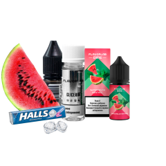 Набір для самозамішування рідини Flavorlab Ripe Watermelom Menthol (Кавун Ментол, 50 мг, 30 мл)