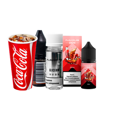 Набір для самозамішування рідини Flavorlab Ripe Cola (Кола, 50 мг, 30 мл)