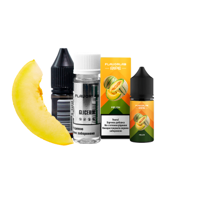 Набір для самозамішування рідини Flavorlab Ripe Melon (Диня, 50 мг, 30 мл)