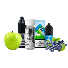 Набір для самозамішування рідини Flavorlab Ripe Apple Blueberry (Яблуко Чорниця, 50 мг, 30 мл) Набір для самозамішування рідини Flavorlab Ripe Apple Blueberry (Яблуко Чорниця, 50 мг, 30 мл)