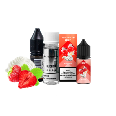 Набір для самозамішування рідини Flavorlab Ripe Redsoda (Редсода, 50 мг, 30 мл)
