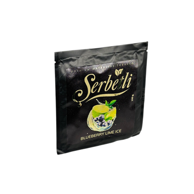 Тютюн Serbetli Blueberry Lime Ice (Чорниця Лайм Лід, 100 г)