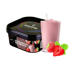 Кальянна суміш Swipe Strawberry Milkshake (Полуничний Мілкшейк, 250 г)