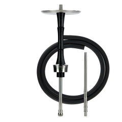 Кальян Totem Hookah Idol Full black (чорний, базовий комплект)