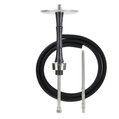 Кальян Totem Hookah Idol Purple noir (фіолетовий, базовий комплект)