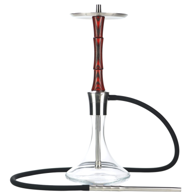 Кальян Totem Hookah Idol Burned Cherry (червоний, повний комплект)