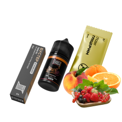 Набір для самозамішування Chaser Black Orange Berry Peach Limited (Апельсин Ягоди Персик, 50 мг, 30 мл)