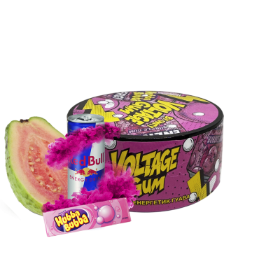 Тютюн Unity Voltage gum (Хуба буба Енергетик Гуава, 100 г)
