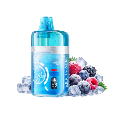 Elf Bar EBCREATE BC PRO 40000 Blue Razz Ice (Блю Разз Айс) Одноразовий POD