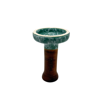 Глиняна чаша 2x2Hookah Flat Aqua (Блакитний)