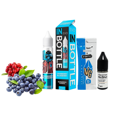 Набір для самозамішування In Bottle EVO Cranberry Blueberry (Журавлина та чорниця, 50 мг, 30 мл)