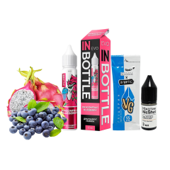 Набір для самозамішування In Bottle EVO Dragonfruit Blueberry (Драгонфрут та чорниця, 50 мг, 30 мл)
