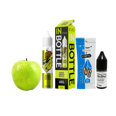 Набір для самозамішування In Bottle EVO Sour Green Apple (Кисле зелене яблуко, 50 мг, 30 мл)