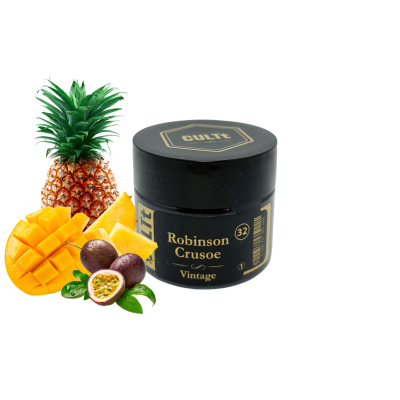Табак CULTt Vintage V32 Robinson Crusoe (Манго Маракуйя Ананас, 60 г)