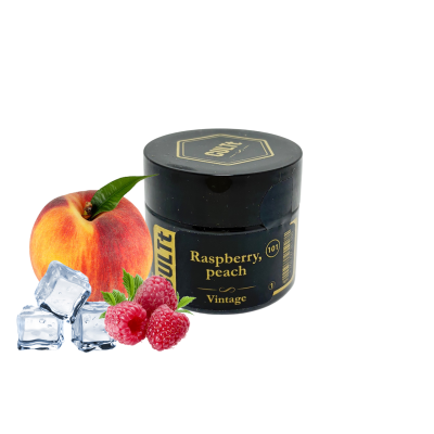 Табак CULTt Vintage V101 Raspberry Peach (Малина Персик, 60 г)