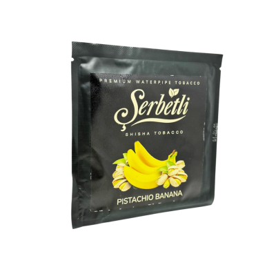 Тютюн Serbetli Pistachio Banana (Фісташка Банан, 100 г)