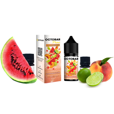 Набор для самозамеса Octobar Prime HARD Watermelon Peach Lime (Арбуз Персик Лайм, 65 мг, 30 мл)