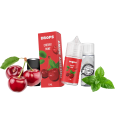 Набір для самозамішування Hype Drops Cherry Mint (Вишня М'ята, 50 мг, 30 мл)