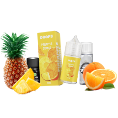 Набір для самозамішування Hype Drops Pineapple Orange (Ананас Апельсин, 50 мг, 30 мл)