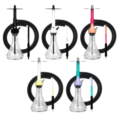 Кальян Amotion Doppler Petrol (фіолетово-бірюзовий, повний комплект)