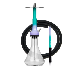 Кальян Amotion Doppler Petrol (фіолетово-бірюзовий, повний комплект)