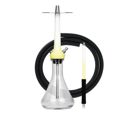 Кальян Amotion Doppler Lemon (біло-жовтий, повний комплект)