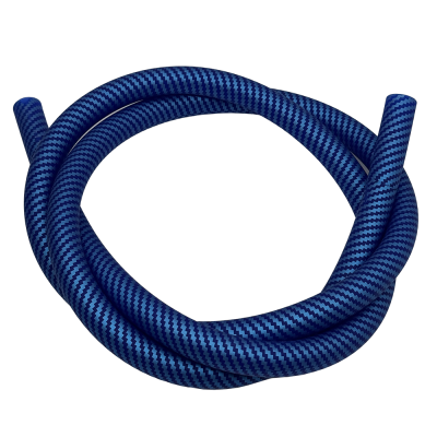 Силіконовий шланг для кальяну Carbon Blue (Синій) 03393 Силіконовий шланг для кальяну Carbon Blue (Синій)
