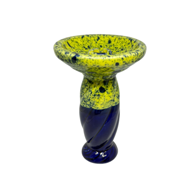 Глиняна чаша GrynBowls Spawn Dark Blue with Yellow (Синій з Жовтим)