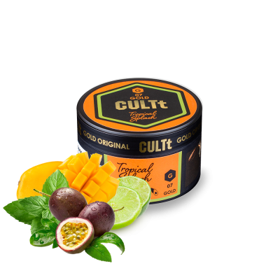 Табак CULTt G07 Tropical Splash (Манго Маракуйя Лайм Мята, 100 г)