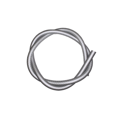 Силіконовий шланг для кальяну Carbon Silver (Металевий) 06117 Силіконовий шланг для кальяну Carbon Silver (Металевий)