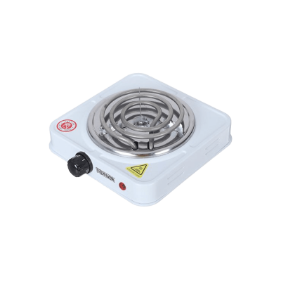 Електроплита, електропіч для вугілля 1000W White (1 конфорка) 000703 Електроплита, електропіч для вугілля 1000W White (1 конфорка)