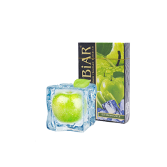 Тютюн Jibiar ice green apple (Зелене Яблуко Лід, 50 г)