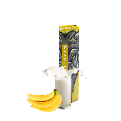 Elf Bar LUX 1500 Banana Milk (Бананове Молоко) Одноразовий POD 07599 Elf Bar LUX 1500 Banana Milk (Бананове Молоко) Одноразовий POD