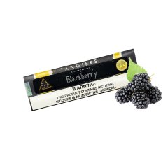 Тютюн Tangiers Noir №59 Blackberry (Ожина, 100 г) Чорна упаковка