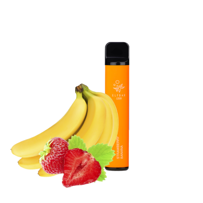 Elf Bar 1500 Strawberry Banana (Полуниця Банан) Одноразовий POD 07933 Elf Bar 1500 Strawberry Banana (Полуниця Банан) Одноразовий POD