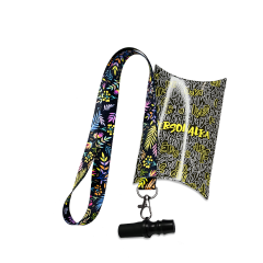 Персональний мундштук із поліацеталі Personalka Poly Floral (Квітковий)