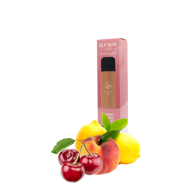 Elf Bar 1500 Cherry Lemon Peach (Вишня Лимон Персик) Одноразовий POD