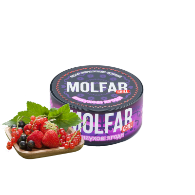 Тютюн Molfar Chill Line Вибухові ягоди (100 г)