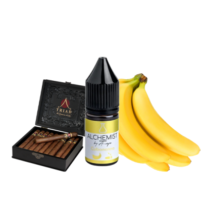 Рідина Alchemist Salt CubanaBanana (Кубана Банана, 50 мг, 10 мл)