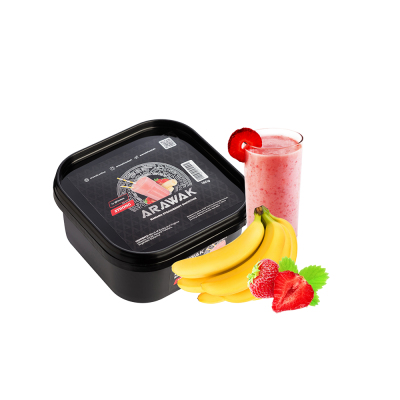 Тютюн Arawak Strong Banana Strawberry Smoothie (Банан полуниця, 180 г)