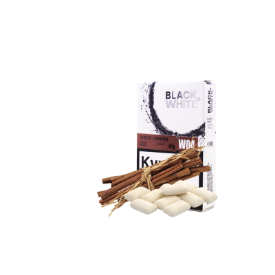 Табак Black&White W04 Trident cinnamon (жвачка с корицей, 40 г)