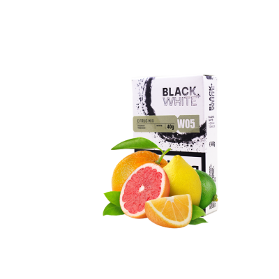 Тютюн Black&White W05 Citrus mix (мікс цитрусових, 40 г)