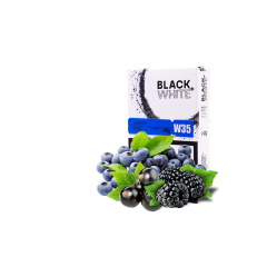 Тютюн Black&White W35 BlueMix (мікс синіх ягід, 40 г)