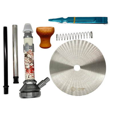 Кальян Urban LZ White (белый, полный комплект)